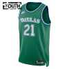 Dres Dallas Mavericks Daniel Gafford Nike 2025-26 Classic Edition Zelena Swingman - Dječji